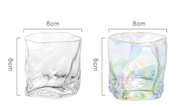 Set of 6 Molten Tumblers | Juice Cups | Votives