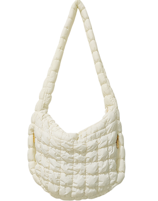 Chic Quilted Cloud Bag